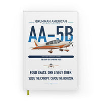 Thumbnail for Grumman American AA-5B Tiger design on white notebook