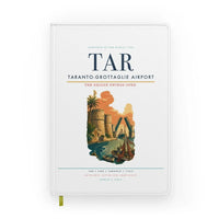 Thumbnail for Taranto-Grottaglie Airport (TAR) design on white notebook