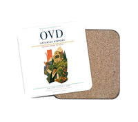 Thumbnail for Asturias Airport (OVD) design on white 1 piece coaster