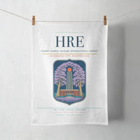 Thumbnail for Robert Gabriel Mugabe International Airport (HRE) design on white towel