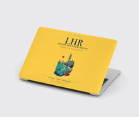 Thumbnail for London Heathrow Airport (LHR) design on yellow MacBook case