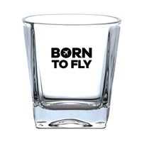 Thumbnail for Customisable Born to Fly Whisky Glass - view 2