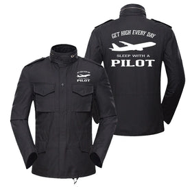 Get High Every Day Sleep With A Pilot Military Coats