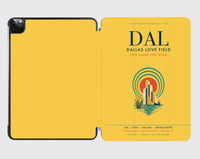 Thumbnail for Dallas Love Field (DAL) design on yellow ipad tablet case