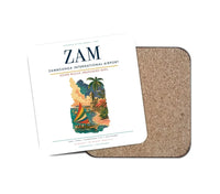 Thumbnail for Zamboanga International Airport (ZAM) design on white 1 piece coaster