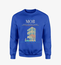 Thumbnail for Mobile Regional Airport (MOB) design on blue sweatshirt