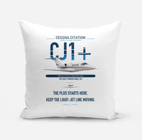 Thumbnail for Cessna Citation CJ1+ design on white pillow