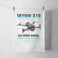 Thumbnail for Skydio X10 design on white towel