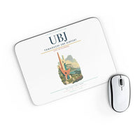 Thumbnail for Yamaguchi Ube Airport (UBJ) design on white rectangle mouse pad