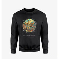 Thumbnail for SAN GIMIGNANO - Badge - Sweatshirt - Black