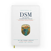 Thumbnail for Des Moines International Airport (DSM) design on white notebook