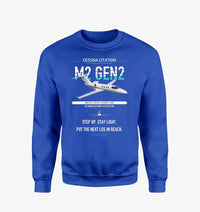Thumbnail for Cessna Citation M2 Gen2 design on blue sweatshirt