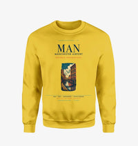 Thumbnail for Manchester Airport (MAN) design on yellow sweatshirt