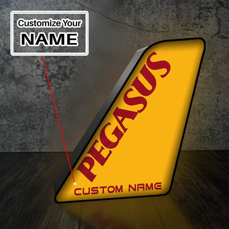Pegasus Airlines 3D Lamp - view 2