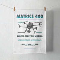 Thumbnail for DJI Matrice 400 design on white towel