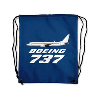 Thumbnail for Boeing 737 Drawstring Bag - view 2