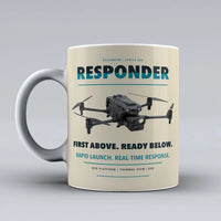 Thumbnail for Responder Mug design on beige brinc