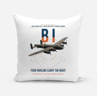 Thumbnail for Avro Lancaster B I design on white pillow