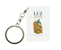 Thumbnail for Lublin Airport (LUZ) design on white key chain