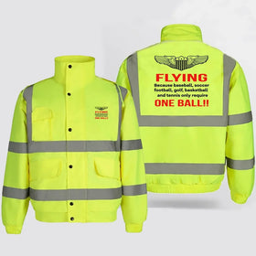 Flying One Ball Reflective Winter Jackets
