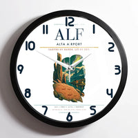 Thumbnail for Alta Airport ALF Wall-Clock Framed - White