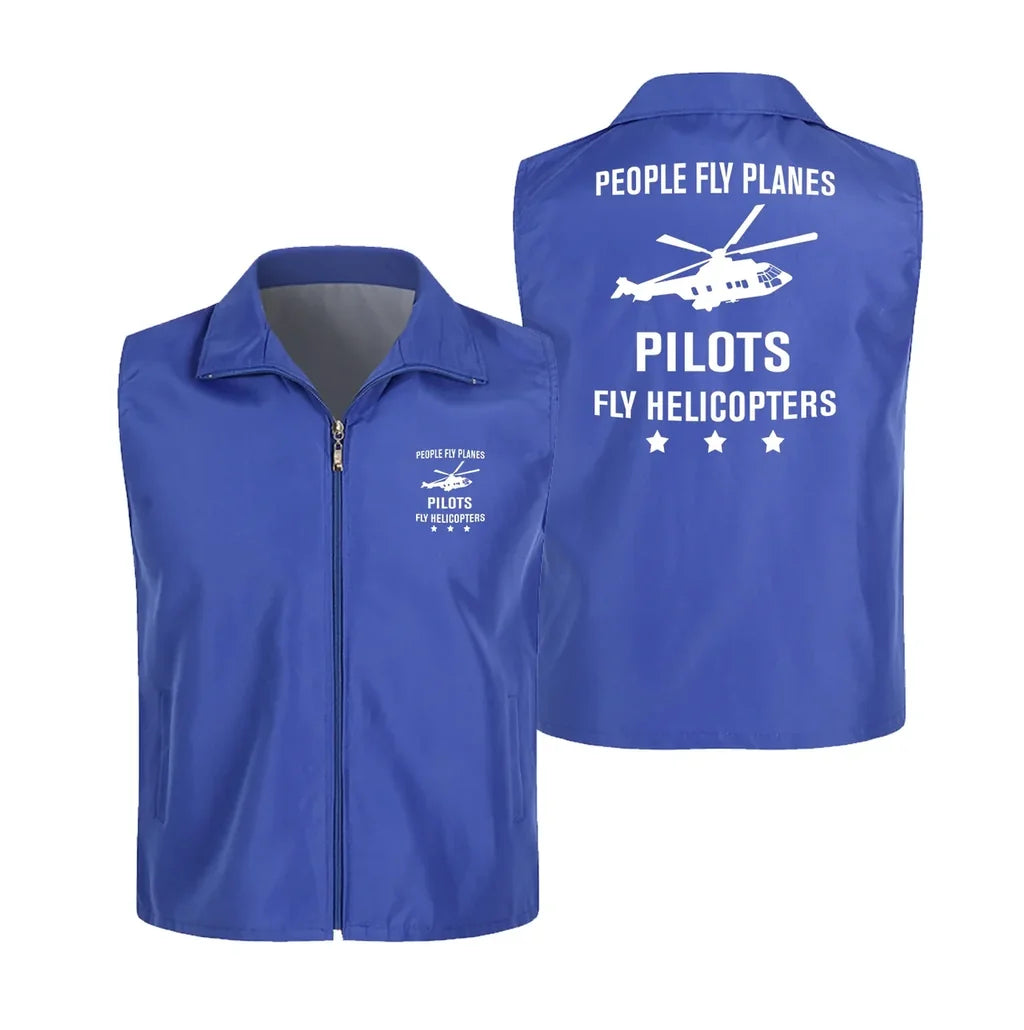 People Fly Planes Pilots Fly Vest - view 2