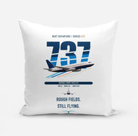 Thumbnail for Boeing 737-200 design on white pillow