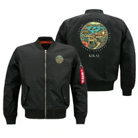Thumbnail for KIKAI - Badge - Bomber Jacket - Black