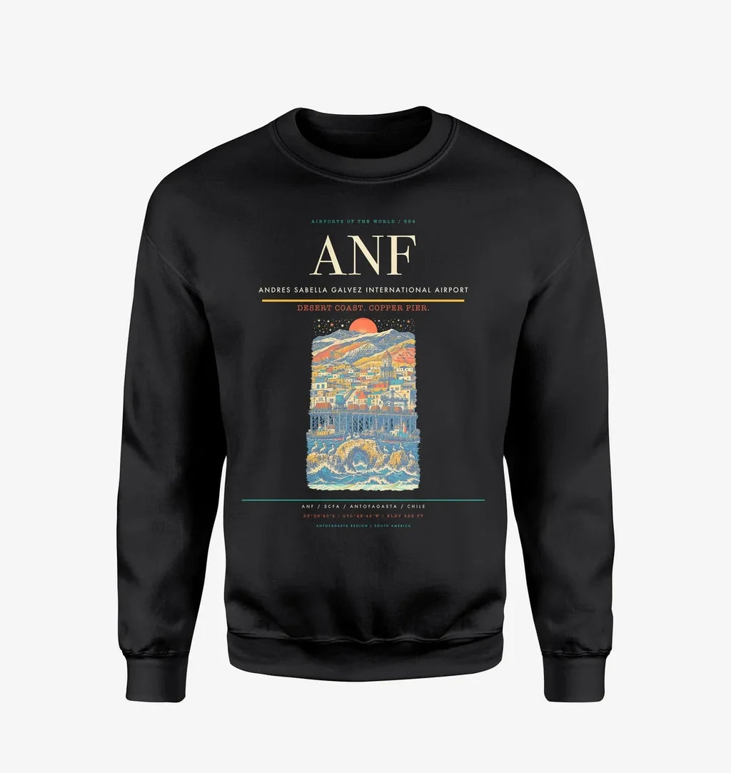 Andres Sabella Galvez International Airport ANF Sweatshirt - Black