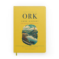 Thumbnail for Cork Airport (ORK) design on yellow notebook