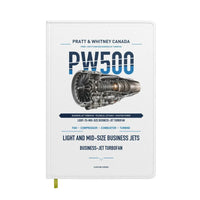 Thumbnail for PW500 design on white notebook