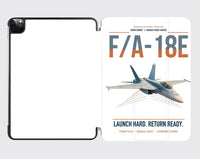 Thumbnail for F-A-18E Super Hornet design on white ipad tablet case