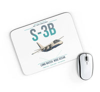 Thumbnail for S-3B Viking design on white rectangle mouse pad
