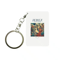 Thumbnail for JEREZ - Poster - Key Chain - White