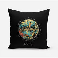 Thumbnail for BOHINJ - Badge - Pillow - Black