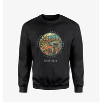 Thumbnail for DOUALA - Badge - Sweatshirt - Black