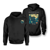 Thumbnail for VINTAGE G4520 - The Engine Test Bed - Double-Side Hoodie design on black double side