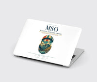 Thumbnail for Missoula Montana Airport (MSO) design on white MacBook case