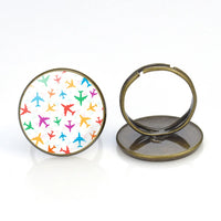 Thumbnail for Cheerful Seamless Airplanes Ring - view 2