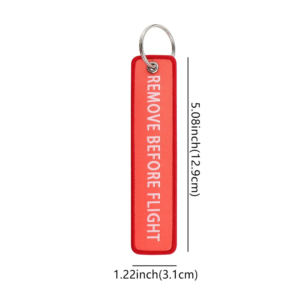 Remove Before Flight Key Chain - view 2