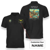 Thumbnail for SPIEZ - Poster - Double-Side Polo - Black + Name