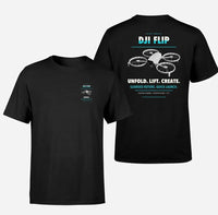 Thumbnail for DJI Flip design on black t shirt