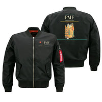 Thumbnail for Parma Airport (PMF) design on black bomber jacket