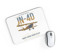 Thumbnail for Curtiss JN-4D Jenny design on white rectangle mouse pad