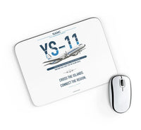 Thumbnail for NAMC YS-11A design on white rectangle mouse pad