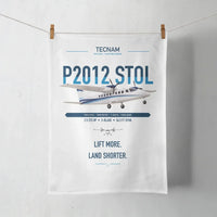 Thumbnail for Tecnam P2012 STOL design on white towel