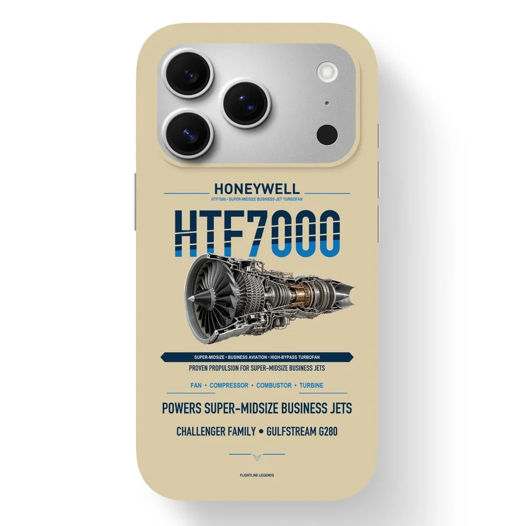 HTF7000 Case design on beige iphone case