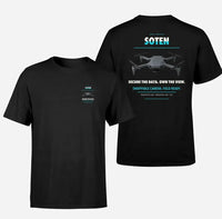 Thumbnail for ACSL SOTEN design on black t shirt