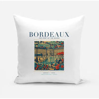 Thumbnail for BORDEAUX - Poster - Pillow - White