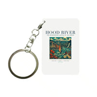 Thumbnail for HOOD RIVER - Poster - Key Chain - White